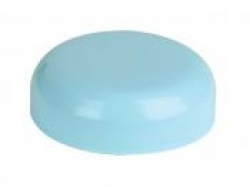 63 mm Blue Light Dome Smooth Non Dispensing Plastic Liner-less Jar Cap 50% OFF