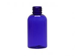 2 oz. Blue Cobalt Translucent 20-410 PET Plastic (BPA Free) Boston Round Bottle 2 oz. Blue Cobalt Translucent 20-410 PET Plastic (BPA Free) Boston Round Bottle