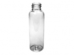 1 oz. Clear 20-410 Round Bullet PET (BPA Free) Plastic Bottle