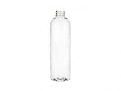4 oz. Clear 20-410 PET (BPA Free) Plastic Round Bullet Bottle (Stock Item)