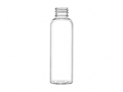 2 oz. Clear 20-410 PET (BPA Free) Plastic Bullet Round Bottle w/ Fine Mist Sprayer or Lotion Pump (2 pc.) 30% OFF (Stock Item)