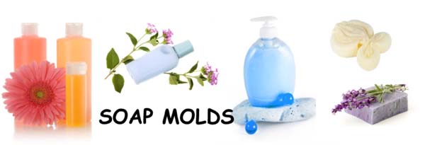 soap bottles, soap molds, plastic soap pumps