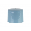 18-415 Blue Light Smooth PP Plastic Non Dispensing Bottle Cap w/ Plug Seal 50% OFF