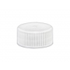 20-400 White Non Dispensing Bottle Cap w/ .040 PSFM Foam Liner
