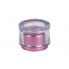 22-410 Clear/Pink Non Dispensing Plastic Bottle Cap