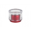 22-410 Clear/Red Non Dispensing Plastic Bottle Cap