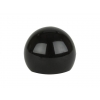 24-410 Black Non Dispensing Ball Bottle Cap w/ Liner