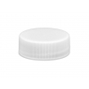 28-400 White Non Dispensing Bottle Cap w/ 40 LDPE Foam Liner