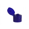 18-415 Blue Dark Flip Top Dispensing Bottle Cap