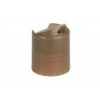 20-410 Brown (light) Translucent Dispensing Bottle Cap