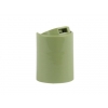 20-415 Green Olive Dispensing Disc-Top Bottle Cap w/ .266 in. Orifice