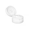 22-400 White Dispensing Flip Top PP Plastic Bottle Cap w/ .250 in. Orifice & 1 1/2 in. Diameter (Stock)