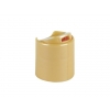 24-410 Gold Light Pearl Dispensing Bottle Cap w/ .310 in. Orifice