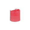 24-410 Strawberry Pink (dark) Translucent Dispensing Bottle Cap