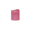 24-410 Strawberry Pink (light) Translucent Dispensing Bottle Cap