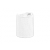 24-415 White Smooth Disc-Top F Style Dispensing Bottle Cap w/ .310 in. Orifice (Stock Item)