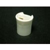 24-415 White Pearl (Flared) Dispensing Bottle Cap