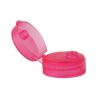 28-400 Pink Translucent Dispensing Bottle Cap