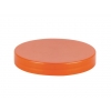 100-400 Orange Flat Smooth Non Dispensing Jar Cap w/ Liner