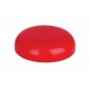 53-400 Red Iridesent Dome Smooth Non Dispensing Liner-less Jar Cap