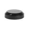58-400 Black Beveled Smooth Non Dispensing Jar Cap with Liner 35% OFF