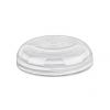 58-400 Natural Dome Smooth Non Dispensing PP Plastic CT Jar Cap-Liner-Taral