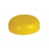 63 mm Yellow Dark Dome Smooth Non Dispensing Plastic Liner-less Jar Cap 50% OFF