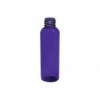 2 oz. Blue Cobalt 20-410 PET (BPA Free) Plastic Bullet Round Bottle