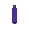 4 oz. Blue Cobalt 20-410 PET (BPA Free) Plastic Semi-Translucent Bullet Round Bottle
