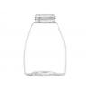 8 oz. Clear 40 MM Squat Oval PET Plastic (BPA FREE) Bottle