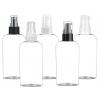 2 oz. Clear 20-410  Plastic Tapered Cosmo Oval Bottle w/ Sprayer (2 pc) (Stock Item)