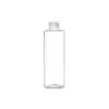8 oz. Clear 24-410 PET (BPA Free) Plastic Square Bottle w/ FM Sprayer or 2 CC Pump (Stock Item)