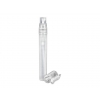 .25 oz  (1/4 oz)  (7.5 ml) Frosted  14 MM Round Other Plastic Bottle with Natural Sprayer & Pen Clip Overcap  (3 pc) 30% OFF