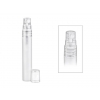 .26 oz  (1/4 oz)  (8 ml) Frosted  14 MM Round Other Plastic Bottle with Natural Sprayer & Overcap  (3 pc)  VOLUME DISCOUNTS