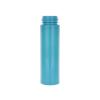 7.5 oz. Blue Ocean Shiny PET 43 MM Opaque (225 ml) Cylinder Round Plastic Bottle-Foamer Pump-Clear Hood
