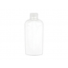 2 oz. White Opaque Tapered Cosmo Oval Shiny 20-410 PET (BPA Free) Bottle-Dispensing Cap