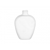 8 oz. White Plastic Opaque Oval Heart 24-410 HDPE Plastic Bottle with Red Lotion Pump 40% OFF