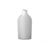 6 oz. White  Opaque HDPE Flat Sided Oval 24-410 Plastic Bottle w/  Lotion Pump or Fine Mist Sprayer  40% OFF