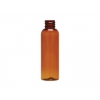 2 oz. Amber 20-410 Semi-Translucent PET (BPA Free) Plastic Round Bullet Bottle