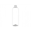 16 oz. Clear Bullet Round 24-410 PET Plastic (BPA FREE) Bottle (Stock)