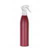 12 oz. Cranberry Tapered Bullet (Evolution) Round 24-410 HDPE Opaque Slightly Squeezable Plastic Bottle-Mini Trigger