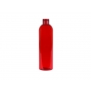 4 oz. Cranberry Red 20-410 Semi-Translucent PET (BPA Free) Plastic Round Bullet Bottle-Pump or Sprayer (Silgan)