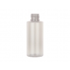 2 oz. Frosted-Pink 20-410 PET (BPA Free) Plastic Semi-Opaque Cylinder Round Bottle (Surplus)