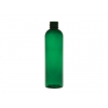 4 oz. Green 20-410 Semi-Translucent PET (BPA Free) Plastic Round Bullet Bottle