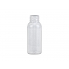 2 oz. Natural 24-410 Round Semi-Opaque HDPE Plastic Bottle