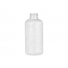4 oz. Natural Boston Round 24-410 HDPE Semi-Opaque Plastic Bottle (Stock)