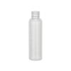 3 oz. Natural Bullet Round 24-410 HDPE Semi-Opaque Slightly Squeezable Plastic Bottle-CT Cap