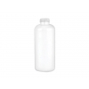 6 oz. White Pearl Tall Boston Round 24-400 HDPE Opaque Plastic Bottle w/ Rustic Red Non Dispensing Cap-HS Liner 60% OFF