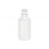 2 oz. White LDPE Opaque 20-410 Squeezable Plastic Boston Round Bottle-Tincture-White Dropper Plug-Cover Cap