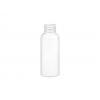 2 oz. White Bullet Round 20-410 Opaque HDPE Plastic Bottle (Surplus)